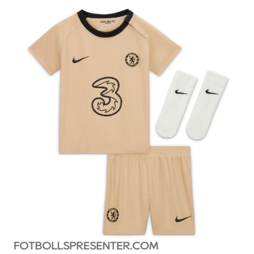 Chelsea Thiago Silva #6 Tredje tröja Barn 2022-23 Kortärmad (+ korta byxor)